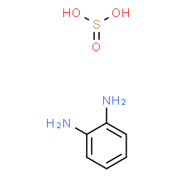 ChemSpider 2D Image | 1,2-Benzenediamine sulfite (1:1) | C6H10N2O3S