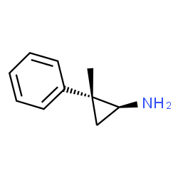ChemSpider 2D Image | (1S,2R)-2-Methyl-2-phenylcyclopropanamine | C10H13N