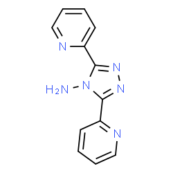 ChemSpider 2D Image | 4-amino-3,5-bis(2-pyridyl)-1,2,4-triazole | C12H10N6