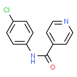 ChemSpider 2D Image | N-(4-Chlorophenyl)isonicotinamide | C12H9ClN2O