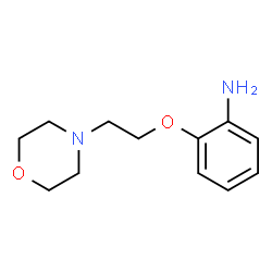 ChemSpider 2D Image | 2-(2-Morpholinoethoxy)aniline | C12H18N2O2