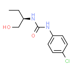 ChemSpider 2D Image | 1-(4-Chlorophenyl)-3-[(2R)-1-hydroxy-2-butanyl]urea | C11H15ClN2O2