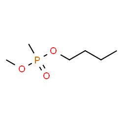 ChemSpider 2D Image | Butyl methyl methylphosphonate | C6H15O3P