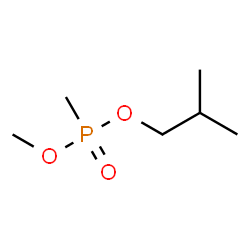 ChemSpider 2D Image | Isobutyl methyl methylphosphonate | C6H15O3P