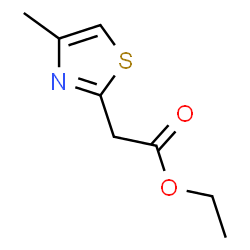 ChemSpider 2D Image | Ethyl 2-(4-methylthiazol-2-yl)acetate | C8H11NO2S
