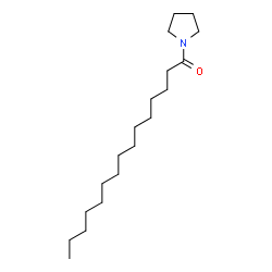 ChemSpider 2D Image | 1-Pentadecanoylpyrrolidine | C19H37NO