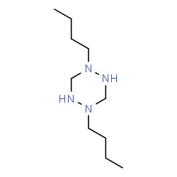 ChemSpider 2D Image | 1,4-Dibutyl-1,2,4,5-tetrazinane | C10H24N4