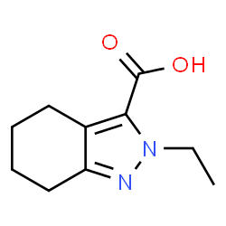 ChemSpider 2D Image | 2-ethyl-4,5,6,7-tetrahydroindazole-3-carboxylic acid | C10H14N2O2