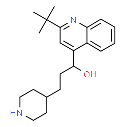 ChemSpider 2D Image | quinacainol | C21H30N2O