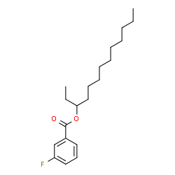 ChemSpider 2D Image | 3-Tridecanyl 3-fluorobenzoate | C20H31FO2