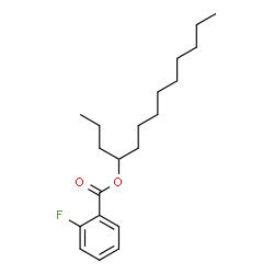 ChemSpider 2D Image | 4-Tridecanyl 2-fluorobenzoate | C20H31FO2