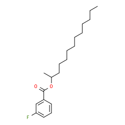 ChemSpider 2D Image | 2-Tridecanyl 3-fluorobenzoate | C20H31FO2