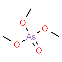 ChemSpider 2D Image | Trimethyl arsenate | C3H9AsO4