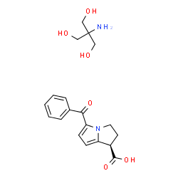 ChemSpider 2D Image | (R)-ketorolac tromethamine | C19H24N2O6