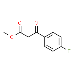 ChemSpider 2D Image | Methyl 4-fluorobenzoylacetate | C10H9FO3