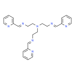 ChemSpider 2D Image | 2-[(E)-(2-Pyridinylmethylene)amino]-N,N-bis{2-[(E)-(2-pyridinylmethylene)amino]ethyl}ethanamine | C24H27N7