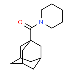 ChemSpider 2D Image | 1-adamantyl(piperidino)methanone | C16H25NO