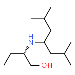 ChemSpider 2D Image | (2S)-2-[(2,6-Dimethyl-4-heptanyl)amino]-1-butanol | C13H29NO