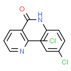 ChemSpider 2D Image | 2-Chloro-N-(4-chlorophenyl)nicotinamide | C12H8Cl2N2O