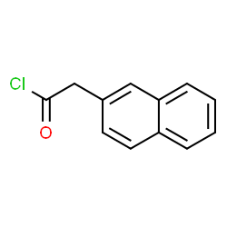 ChemSpider 2D Image | 2-Naphthylacetyl chloride | C12H9ClO
