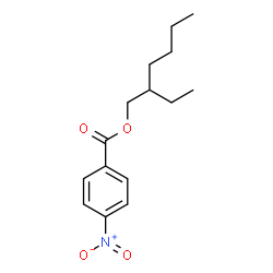 ChemSpider 2D Image | 2-Ethylhexyl 4-nitrobenzoate | C15H21NO4