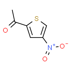 ChemSpider 2D Image | 2-Acetyl-4-Nitrothiophene | C6H5NO3S