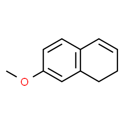 ChemSpider 2D Image | 7-Methoxy-1,2-dihydronaphthalene | C11H12O