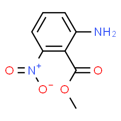 ChemSpider 2D Image | Methyl 2-amino-6-nitrobenzoate | C8H8N2O4