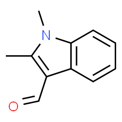ChemSpider 2D Image | 1,2-Dimethyl-3-formylindole | C11H11NO