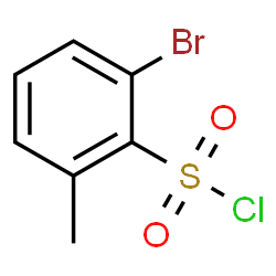 ChemSpider 2D Image | 2-Bromo-6-methylbenzenesulfonyl chloride | C7H6BrClO2S