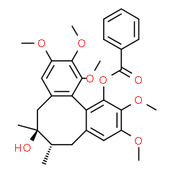 ChemSpider 2D Image | Benzoylgomisin H | C30H34O8