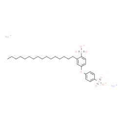 ChemSpider 2D Image | DISODIUM MONOCETYL PHENYL ETHER DISULFONATE | C28H40Na2O7S2