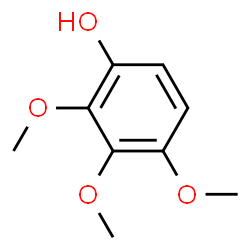 ChemSpider 2D Image | 2,3,4-Trimethoxyphenol | C9H12O4