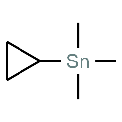 ChemSpider 2D Image | Cyclopropyl(trimethyl)stannane | C6H14Sn