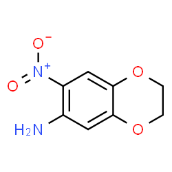 ChemSpider 2D Image | 6-Nitro-7-amino-1,4-benzodioxane | C8H8N2O4