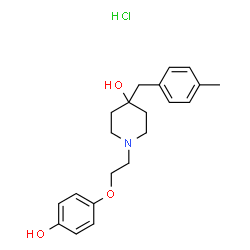 ChemSpider 2D Image | Co 101244 | C21H28ClNO3
