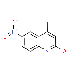 ChemSpider 2D Image | 4-Methyl-6-nitroquinolin-2-ol | C10H8N2O3
