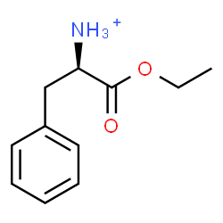 ChemSpider 2D Image | (2R)-1-Ethoxy-1-oxo-3-phenyl-2-propanaminium | C11H16NO2