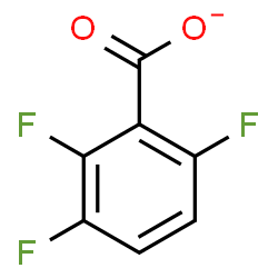 ChemSpider 2D Image | 2,3,6-Trifluorobenzoate | C7H2F3O2