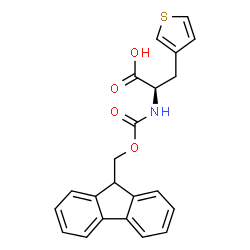 ChemSpider 2D Image | FMOC-D-3-THIENYLALANINE | C22H19NO4S
