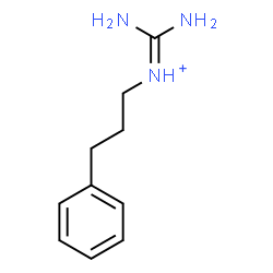 ChemSpider 2D Image | Diamino-N-(3-phenylpropyl)methaniminium | C10H16N3