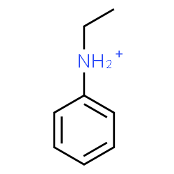 ChemSpider 2D Image | N-Ethylanilinium | C8H12N