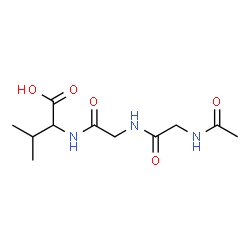 ChemSpider 2D Image | N-Acetylglycylglycylvaline | C11H19N3O5
