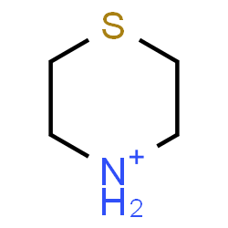 ChemSpider 2D Image | Thiomorpholin-4-ium | C4H10NS