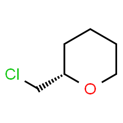 ChemSpider 2D Image | (2S)-2-(Chloromethyl)tetrahydro-2H-pyran | C6H11ClO