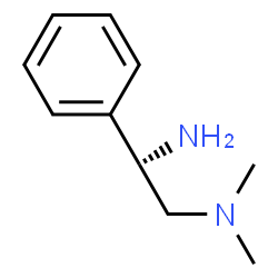 ChemSpider 2D Image | (S)-N1,N1-dimethyl-2-phenylethane-1,2-diamine | C10H16N2