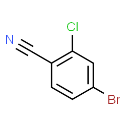 ChemSpider 2D Image | 4-Bromo-2-chlorobenzonitrile | C7H3BrClN