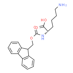ChemSpider 2D Image | Fmoc-l-lysine | C21H24N2O4