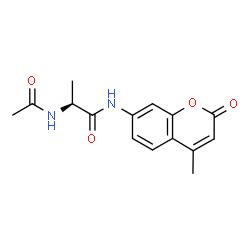 ChemSpider 2D Image | N~2~-Acetyl-N-(4-methyl-2-oxo-2H-chromen-7-yl)-L-alaninamide | C15H16N2O4