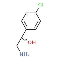 ChemSpider 2D Image | (1S)-2-Amino-1-(4-chlorophenyl)ethanol | C8H10ClNO